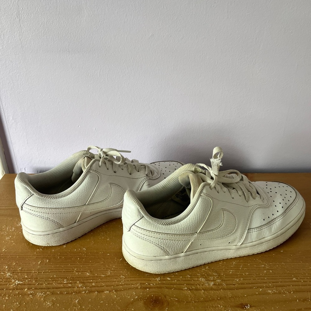 Nike Cream Low-Top Sneakers with Chunky Sole
